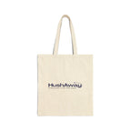 Cotton Canvas Tote bag - Zebra with Headphones